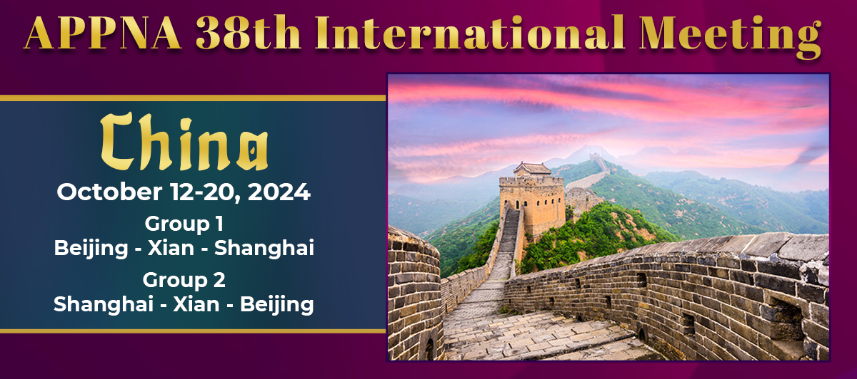 38th International Meeting China APPNA
